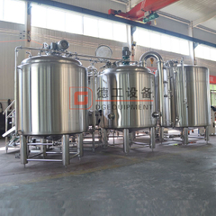 1000L الفولاذ المقاوم للصدأ التلقائي البيرة معدات لانتاج البيرة للبيع في السوق الأوروبية