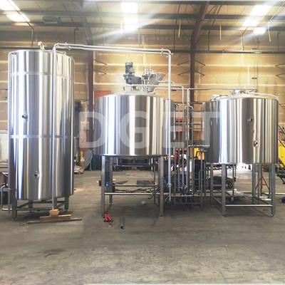 2000L المهنية التجارية الفولاذ المقاوم للصدأ البيرة يهرس آلة البيرة تصنيع المعدات