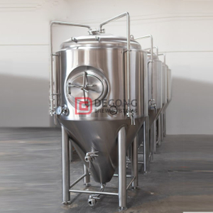 1000L / 10BBL الحرفية خزان الجعة CCT مخروطي الضغط الهوائي الضغط الفولاذ المقاوم للصدأ تخمير البيرة خزان- Unitank