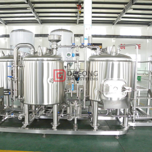 500 لتر تخصيص معدات تخمير البيرة الحرفية مطعم يستخدم الفولاذ المقاوم للصدأ Brew Brew Beer